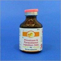 Veterinary Piroxicam and Paracetamol Injection