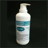 Menthol 1% In Aqueous Cream, SLS Free